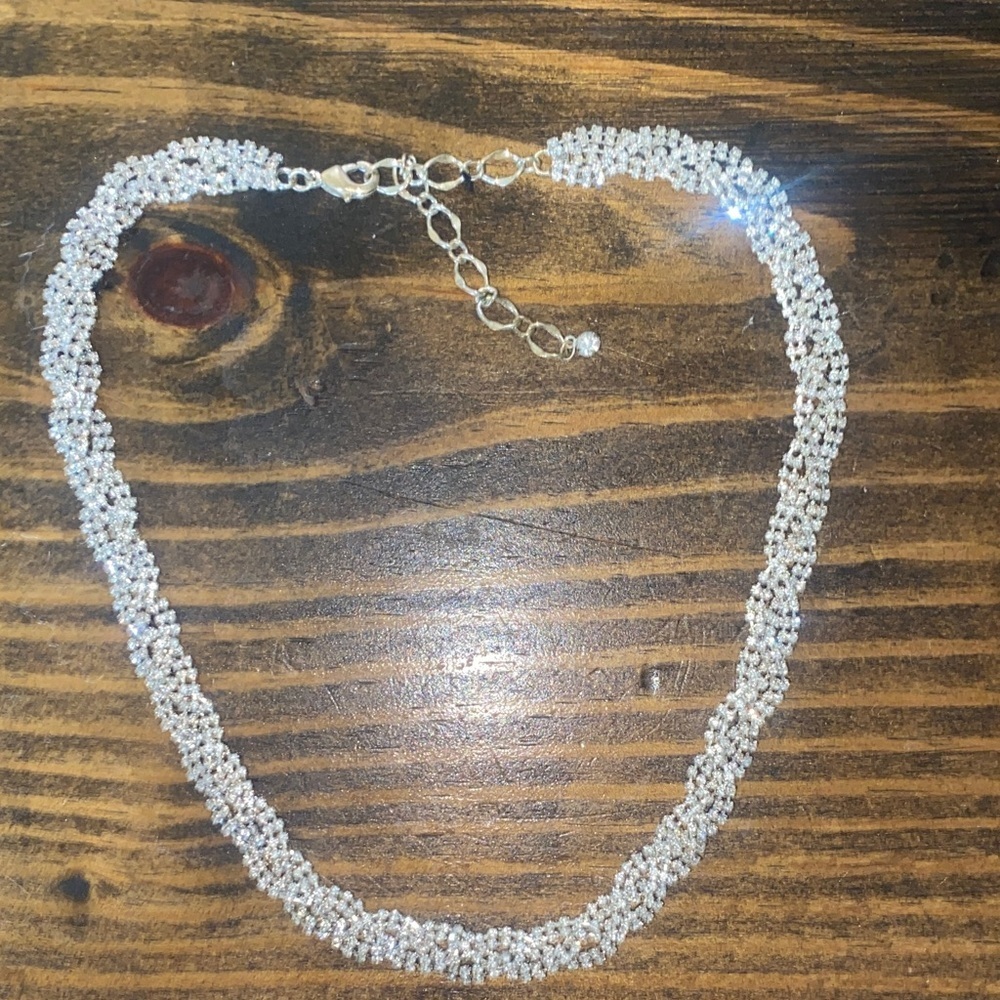 Dazzling Silver Women's Necklace